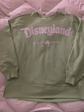 Disneyland mint Green Sweatshirt